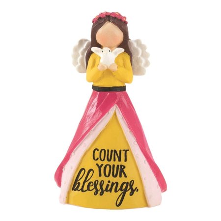 DICKSONS 25 in Angel Girl Figurine Count Your Blessings ANGR1061